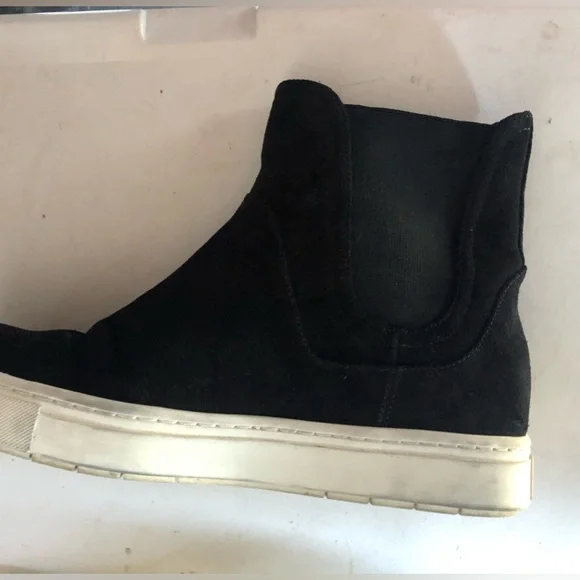 Vince Kelowna Sneaker Black Pewter Sport Suede size 6 - Picture 5 of 7